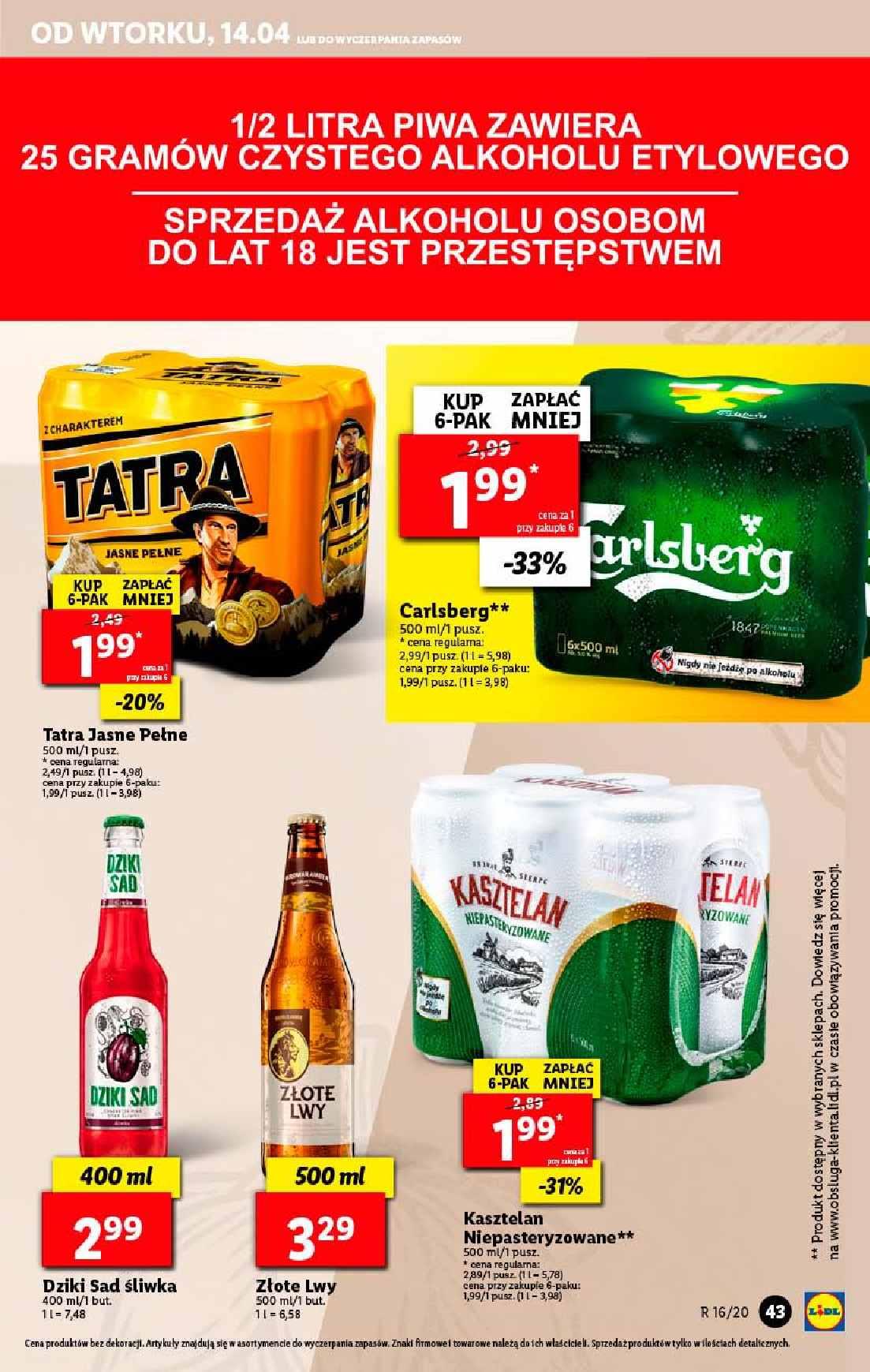 Gazetka promocyjna Lidl do 15/04/2020 str.43