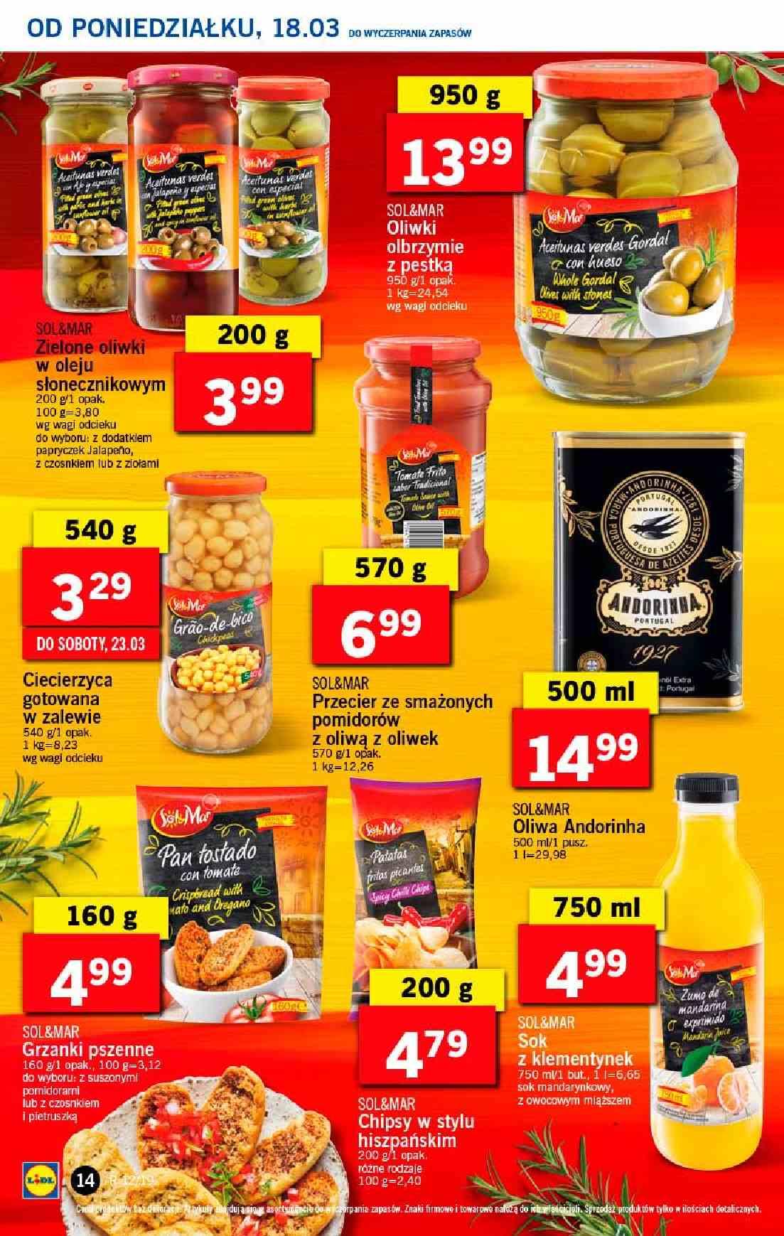 Gazetka promocyjna Lidl do 20/03/2019 str.14