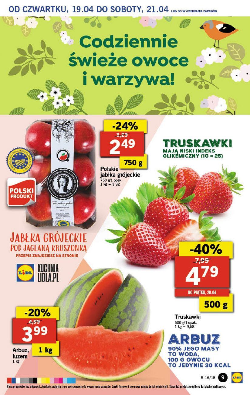 Gazetka promocyjna Lidl do 21/04/2018 str.9