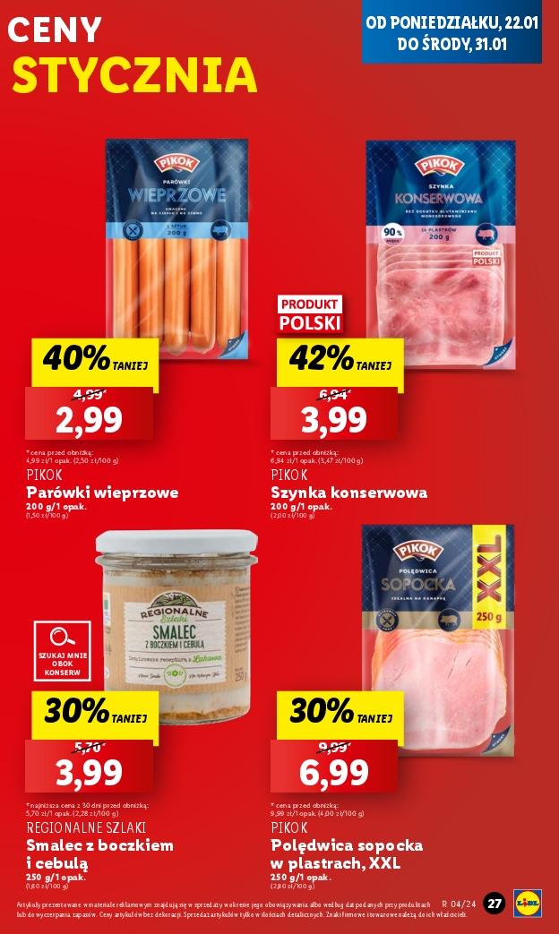 Gazetka promocyjna Lidl do 24/01/2024 str.29