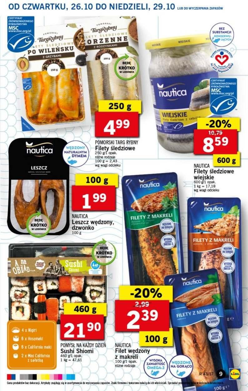 Gazetka promocyjna Lidl do 29/10/2017 str.9