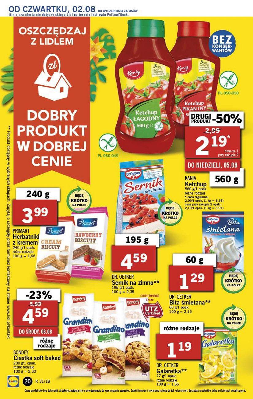 Gazetka promocyjna Lidl do 05/08/2018 str.20