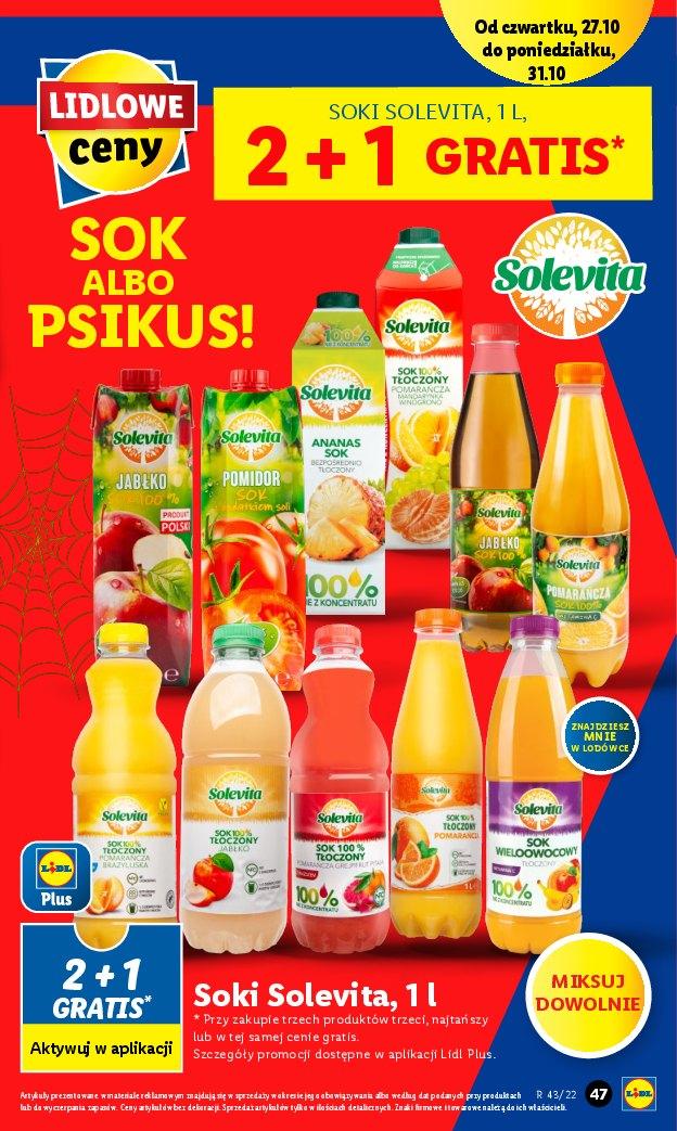 Gazetka promocyjna Lidl do 31/10/2022 str.47