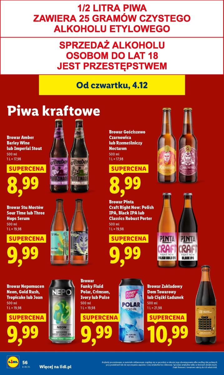 Gazetka promocyjna Lidl do 07/12/2025 str.58