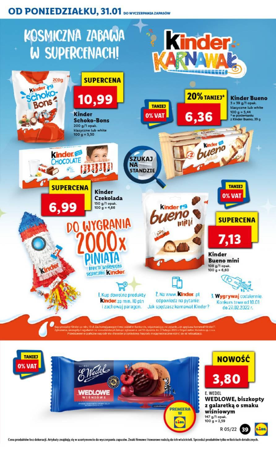 Gazetka promocyjna Lidl do 02/02/2022 str.39