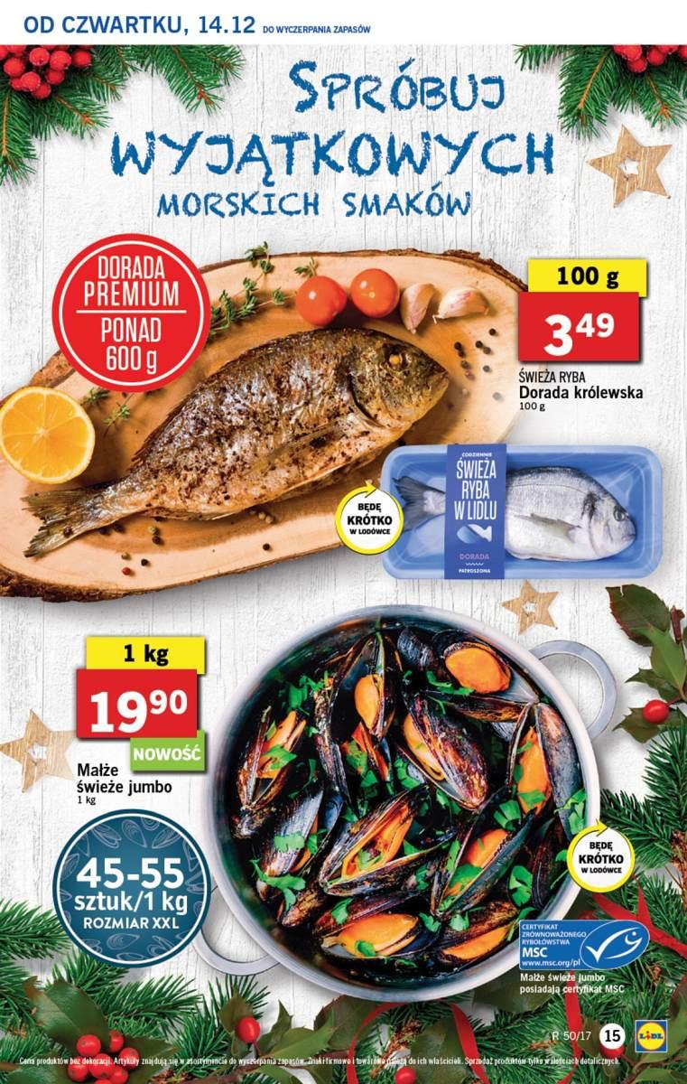 Gazetka promocyjna Lidl do 17/12/2017 str.15