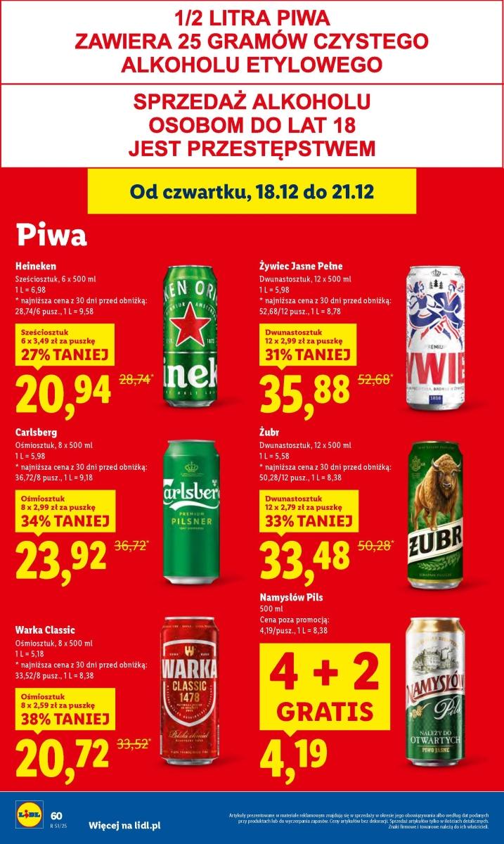 Gazetka promocyjna Lidl do 21/12/2025 str.62