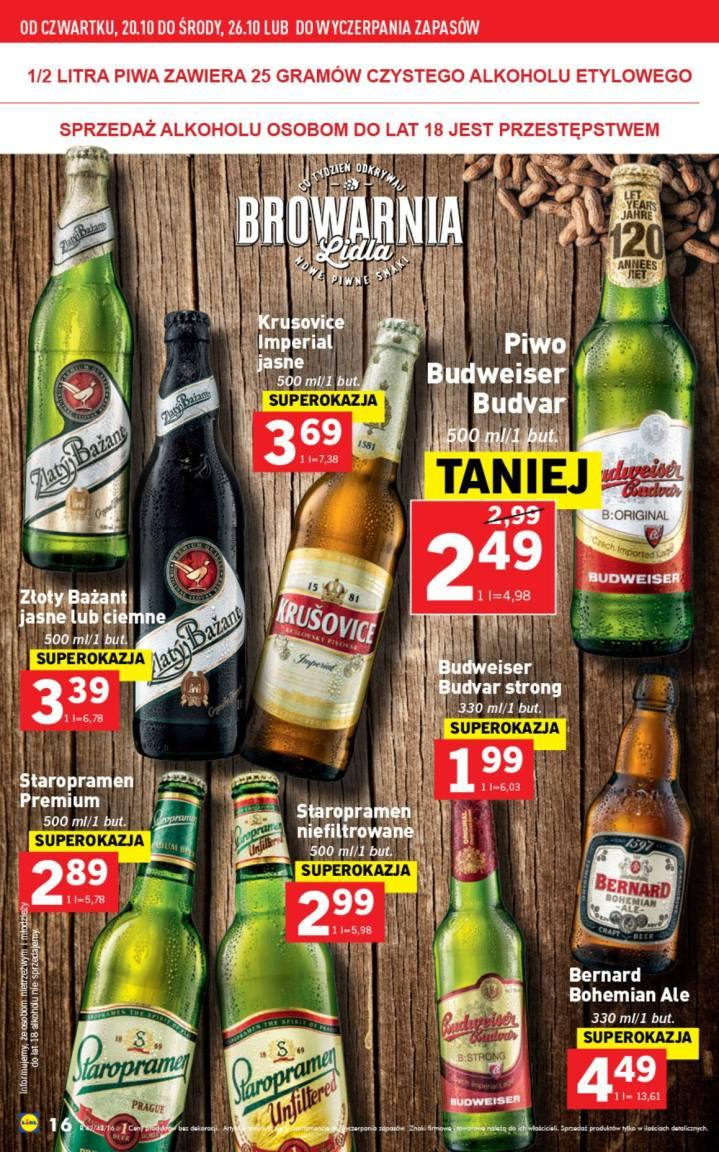 Gazetka promocyjna Lidl do 26/10/2016 str.16