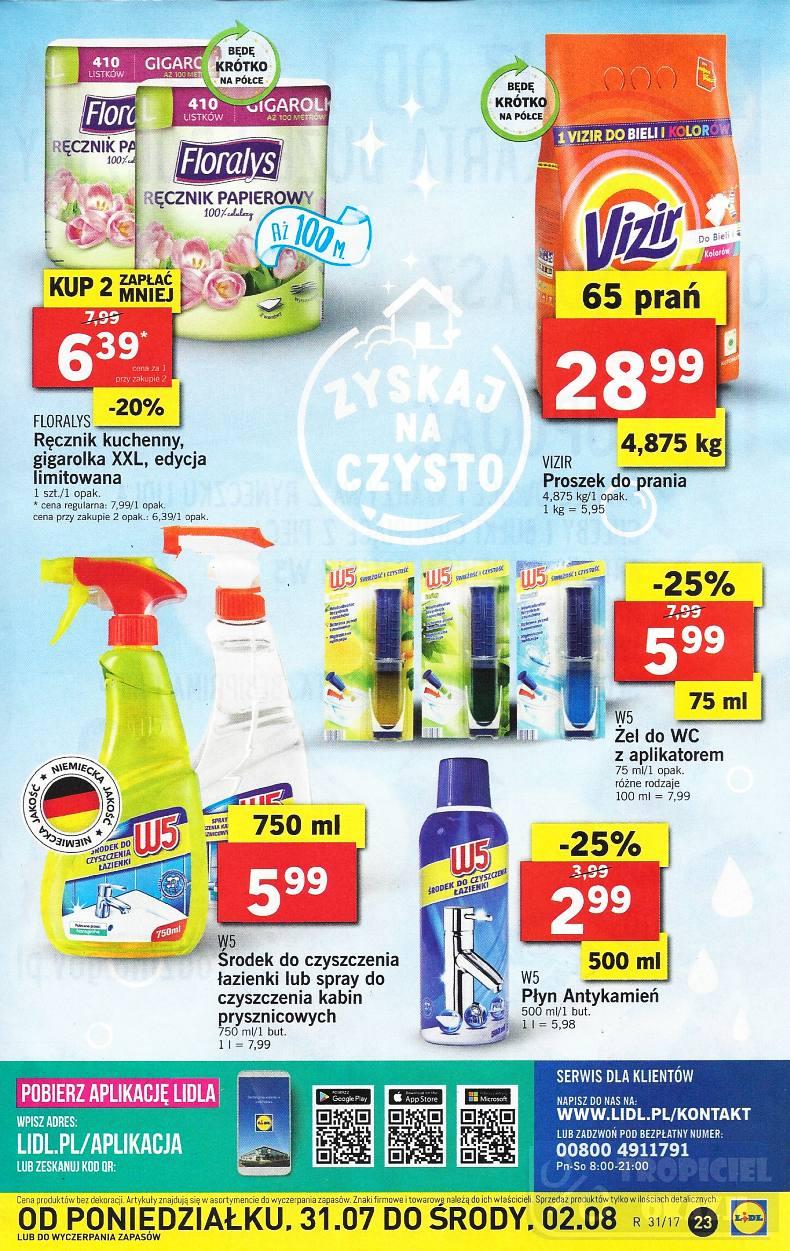 Gazetka promocyjna Lidl do 02/08/2017 str.23