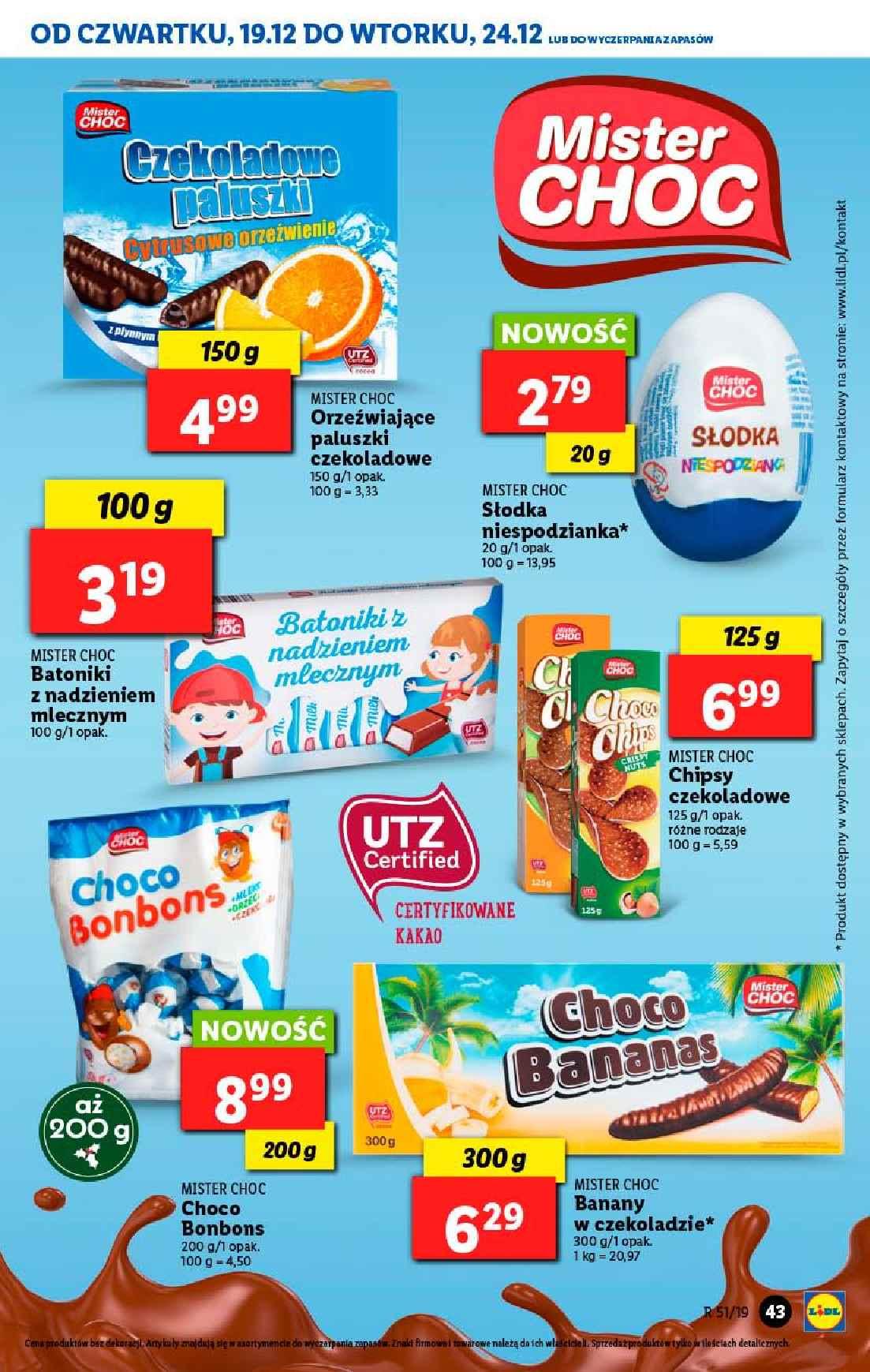 Gazetka promocyjna Lidl do 22/12/2019 str.43