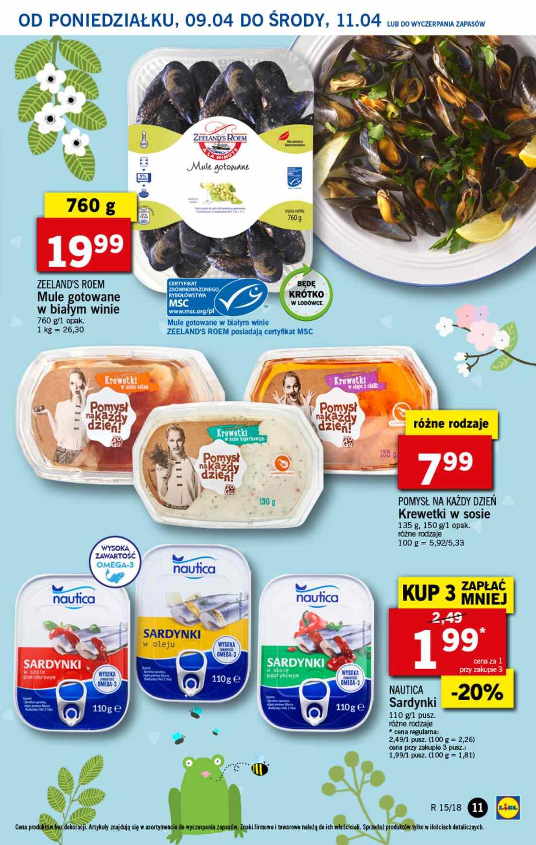 Gazetka promocyjna Lidl do 11/04/2018 str.11