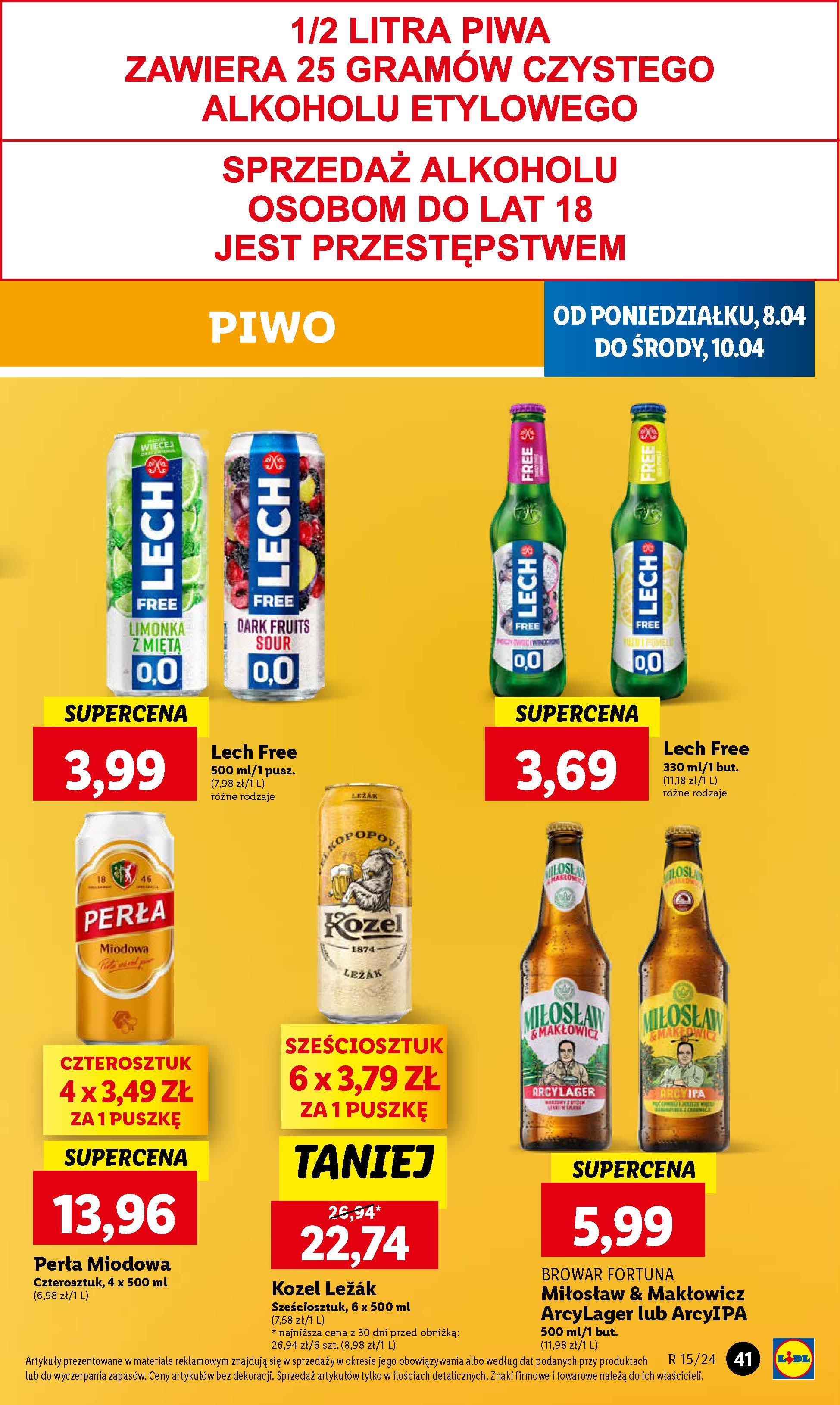 Gazetka promocyjna Lidl do 10/04/2024 str.40