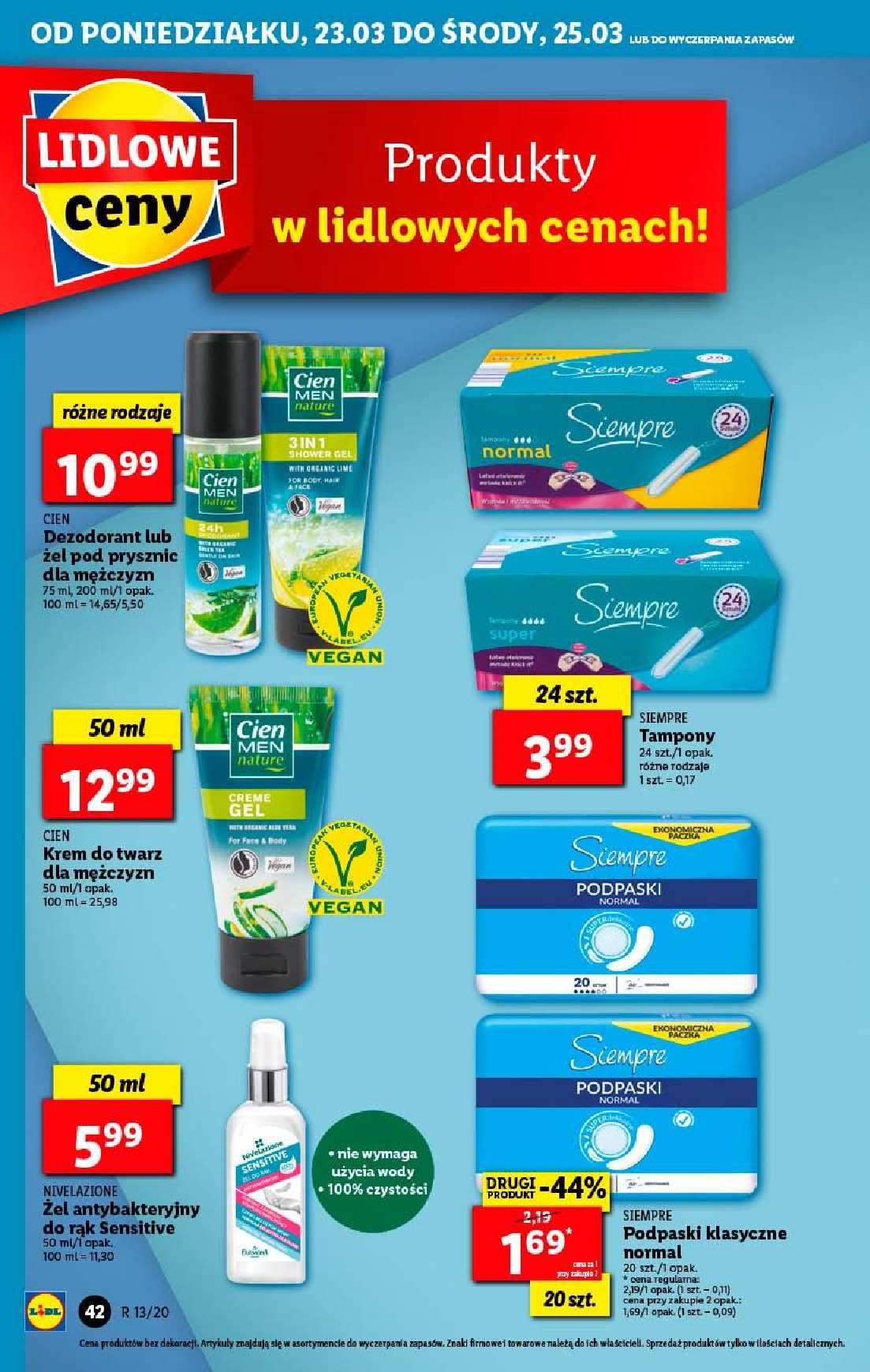 Gazetka promocyjna Lidl do 25/03/2020 str.42