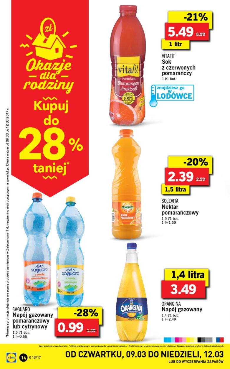 Gazetka promocyjna Lidl do 12/03/2017 str.14