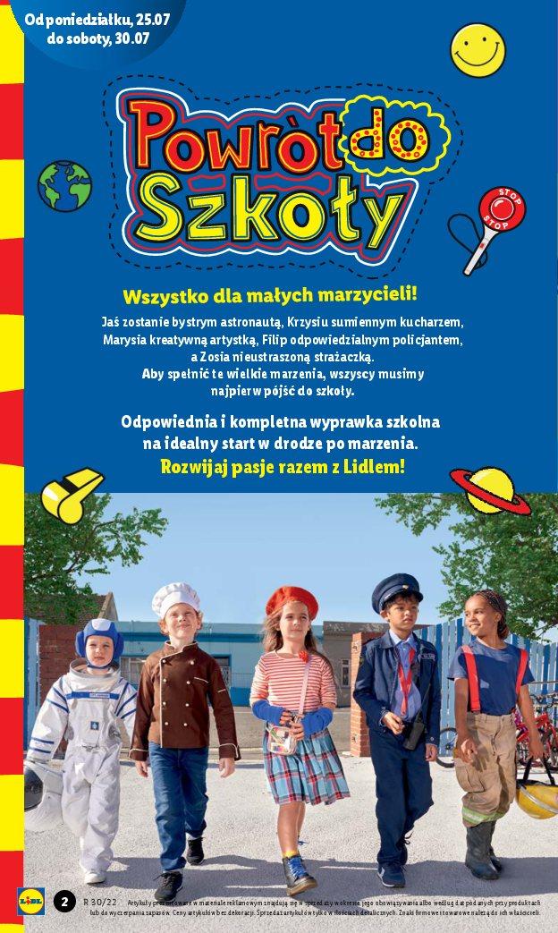 Gazetka promocyjna Lidl do 30/07/2022 str.1