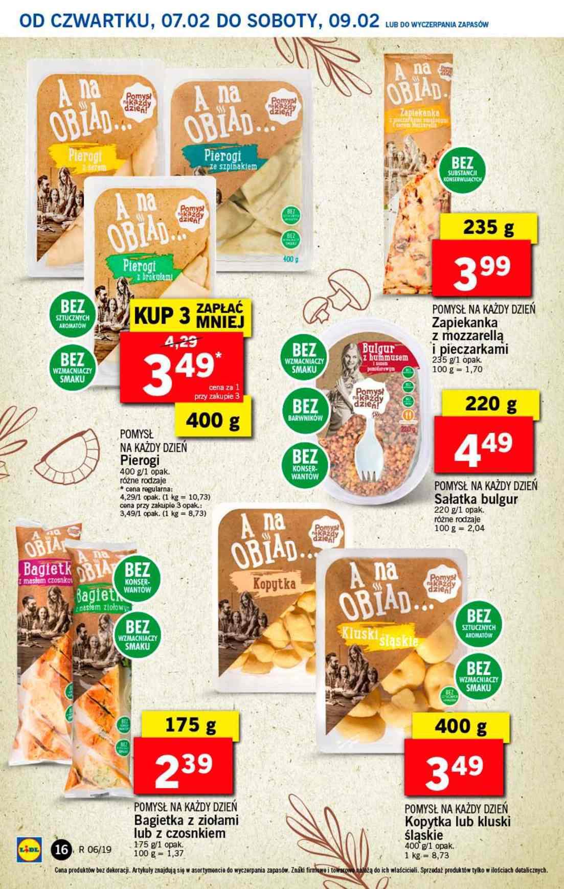 Gazetka promocyjna Lidl do 09/02/2019 str.16