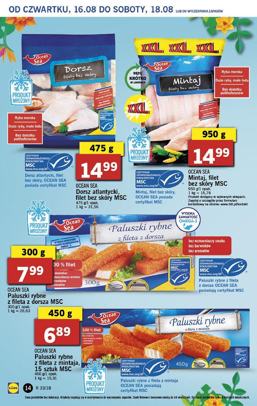 Gazetka promocyjna Lidl do 18/08/2018 str.14