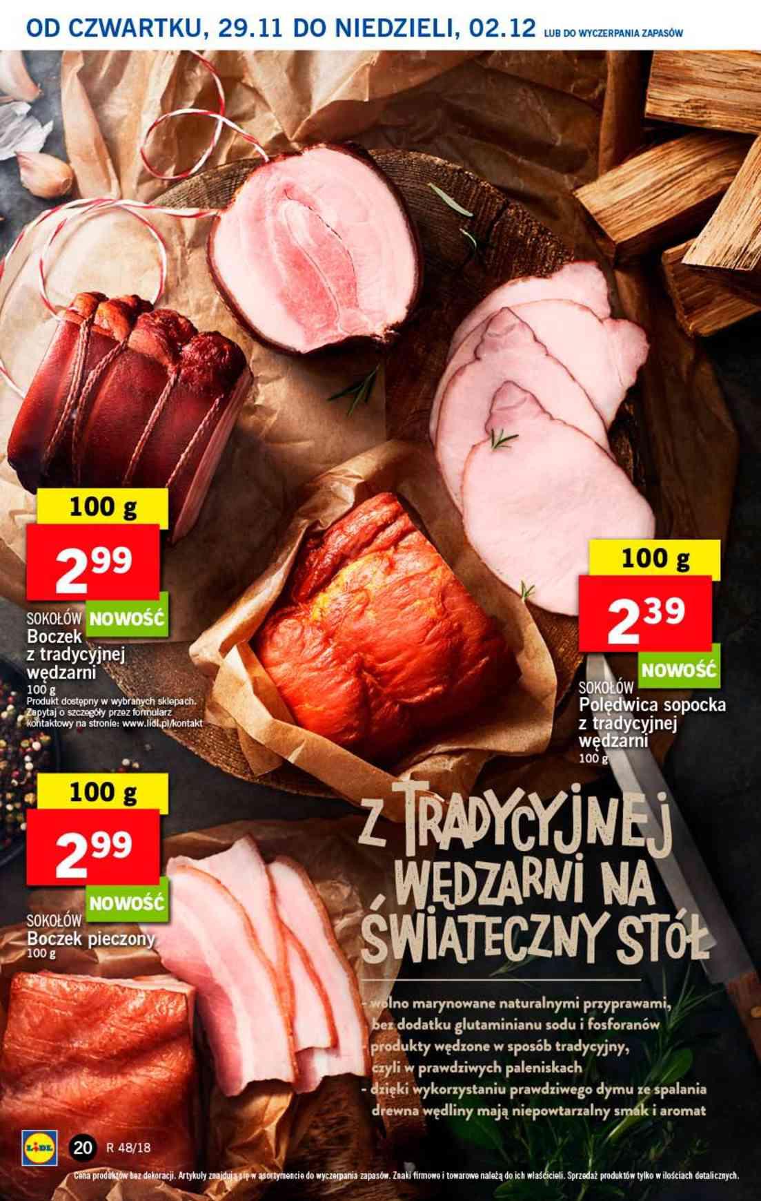 Gazetka promocyjna Lidl do 02/12/2018 str.20