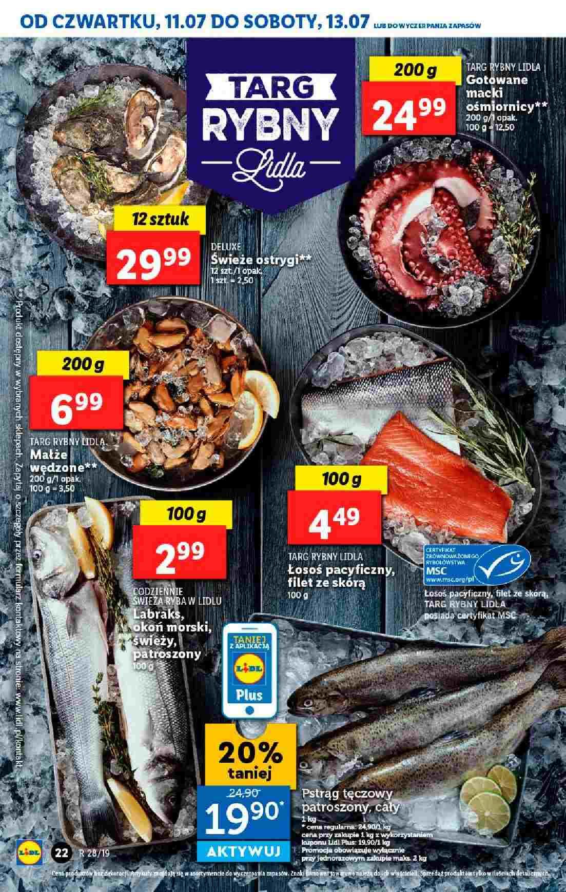 Gazetka promocyjna Lidl do 13/07/2019 str.22