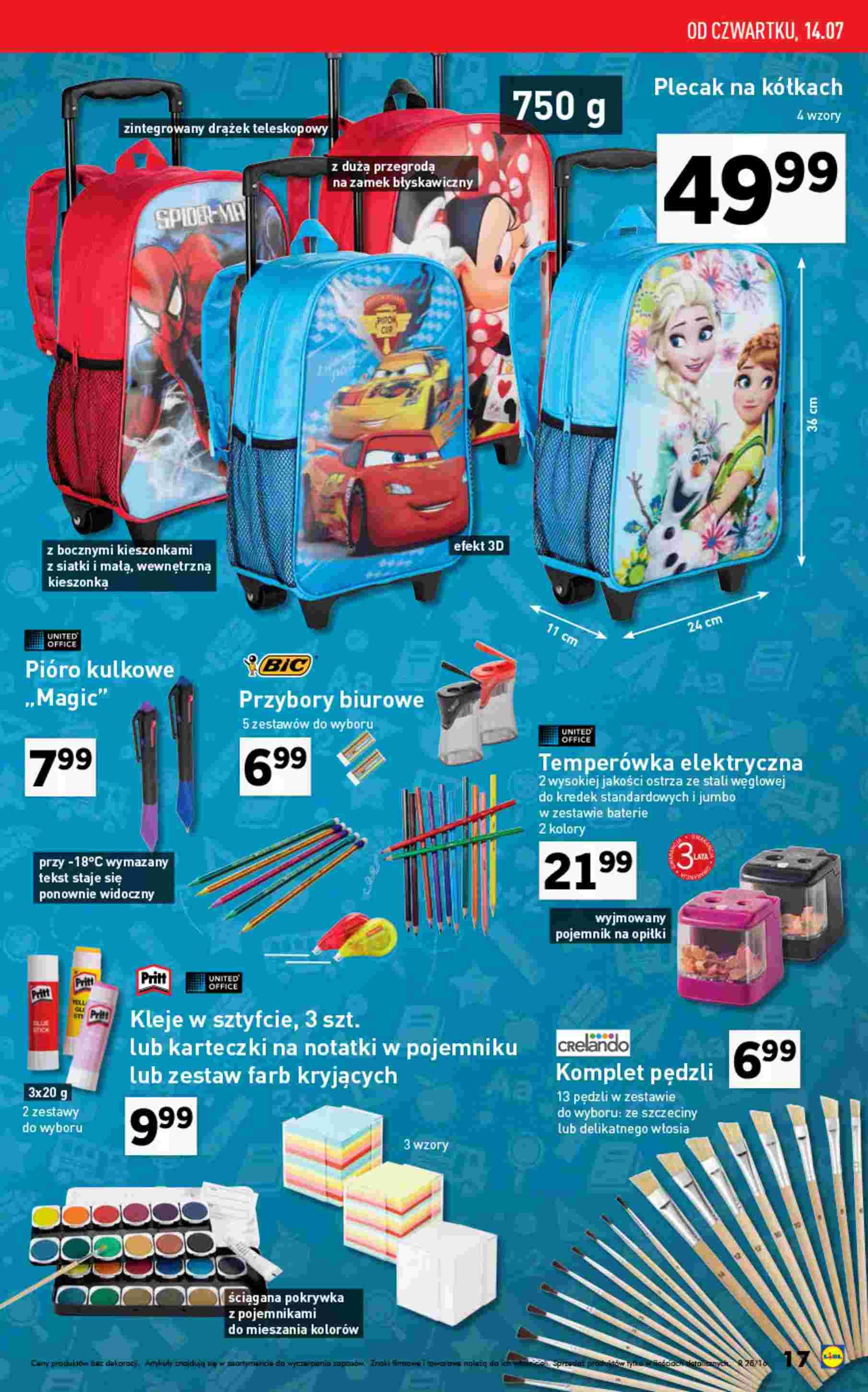 Gazetka promocyjna Lidl do 17/07/2016 str.17