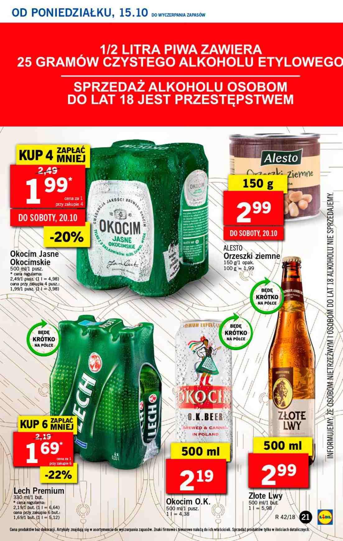 Gazetka promocyjna Lidl do 17/10/2018 str.21