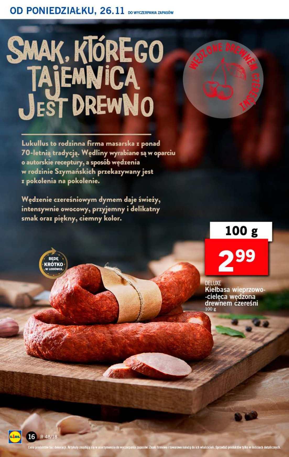 Gazetka promocyjna Lidl do 28/11/2018 str.16