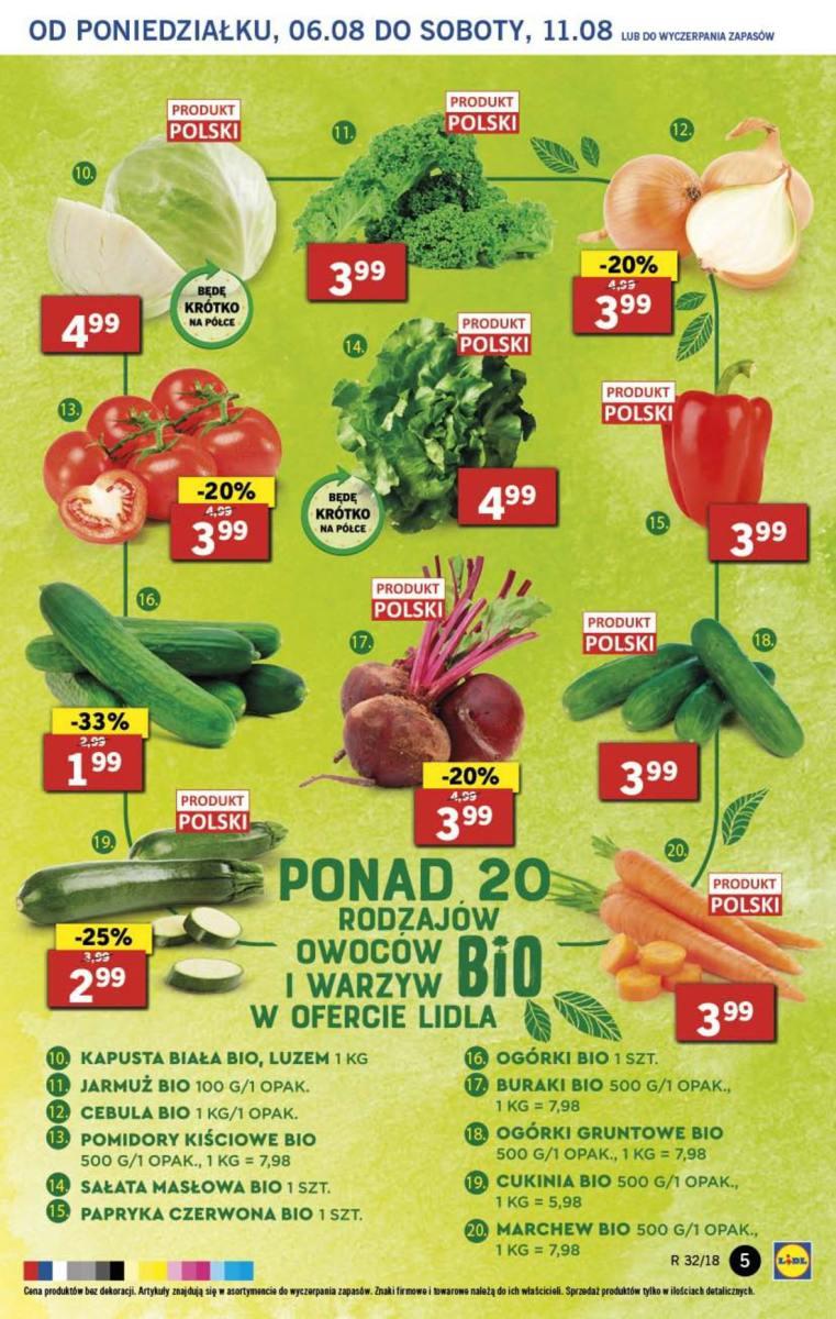 Gazetka promocyjna Lidl do 08/08/2018 str.5