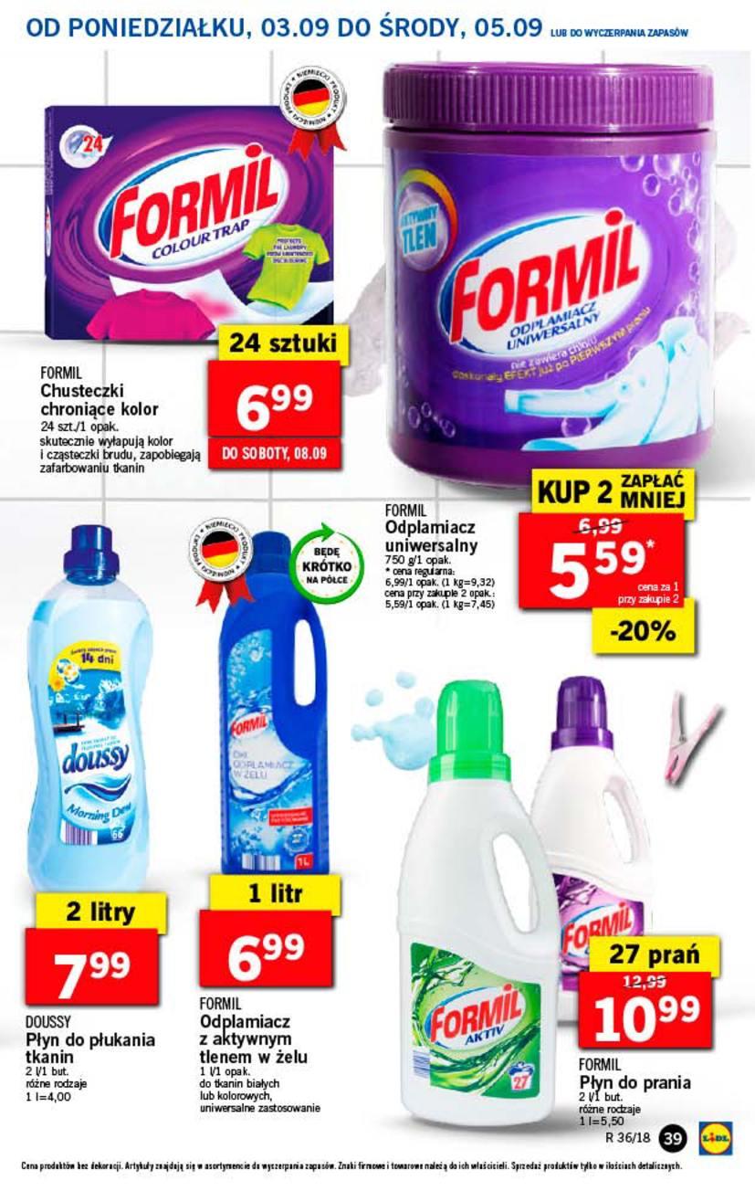 Gazetka promocyjna Lidl do 05/09/2018 str.39