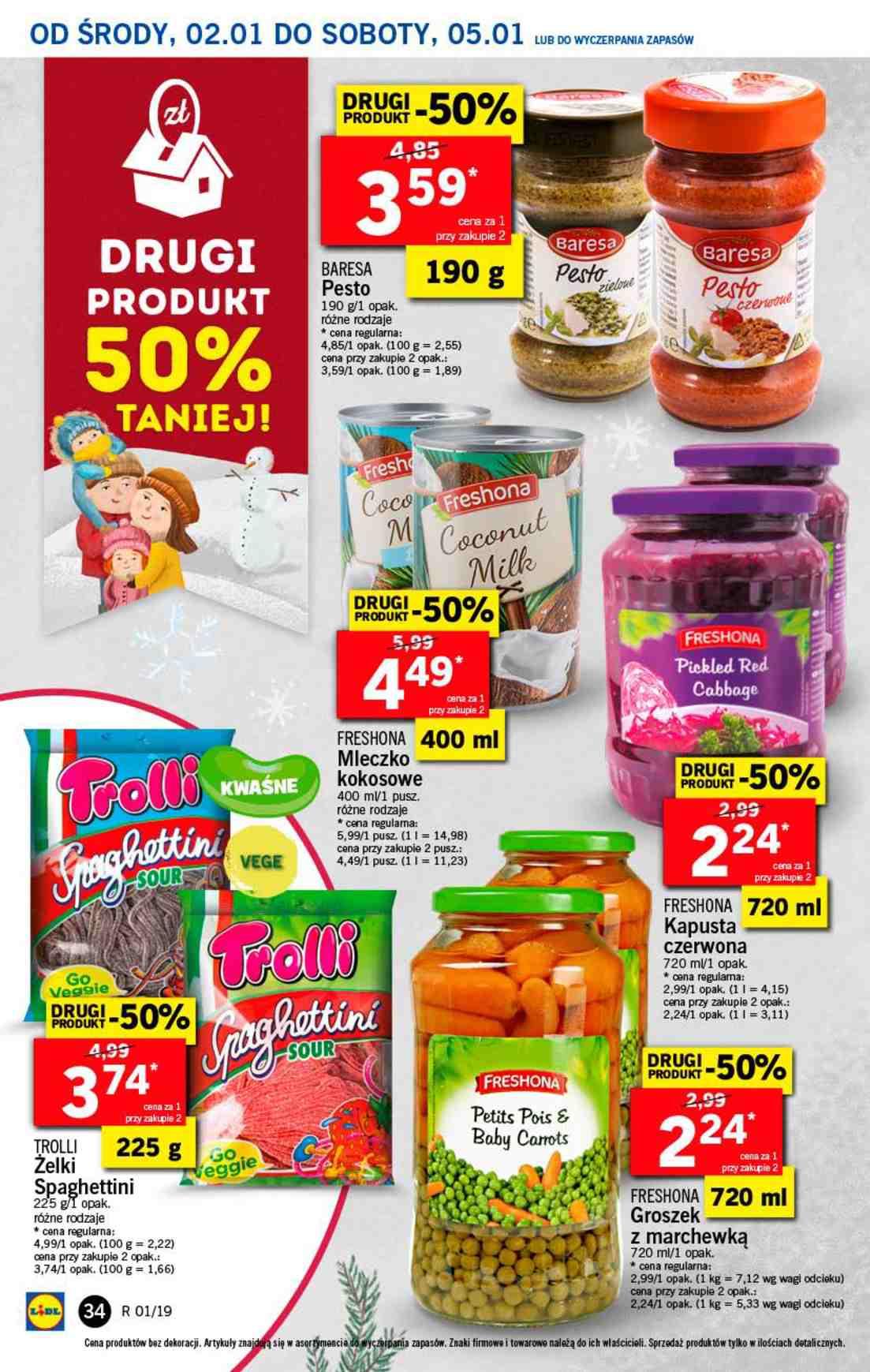 Gazetka promocyjna Lidl do 05/01/2019 str.34