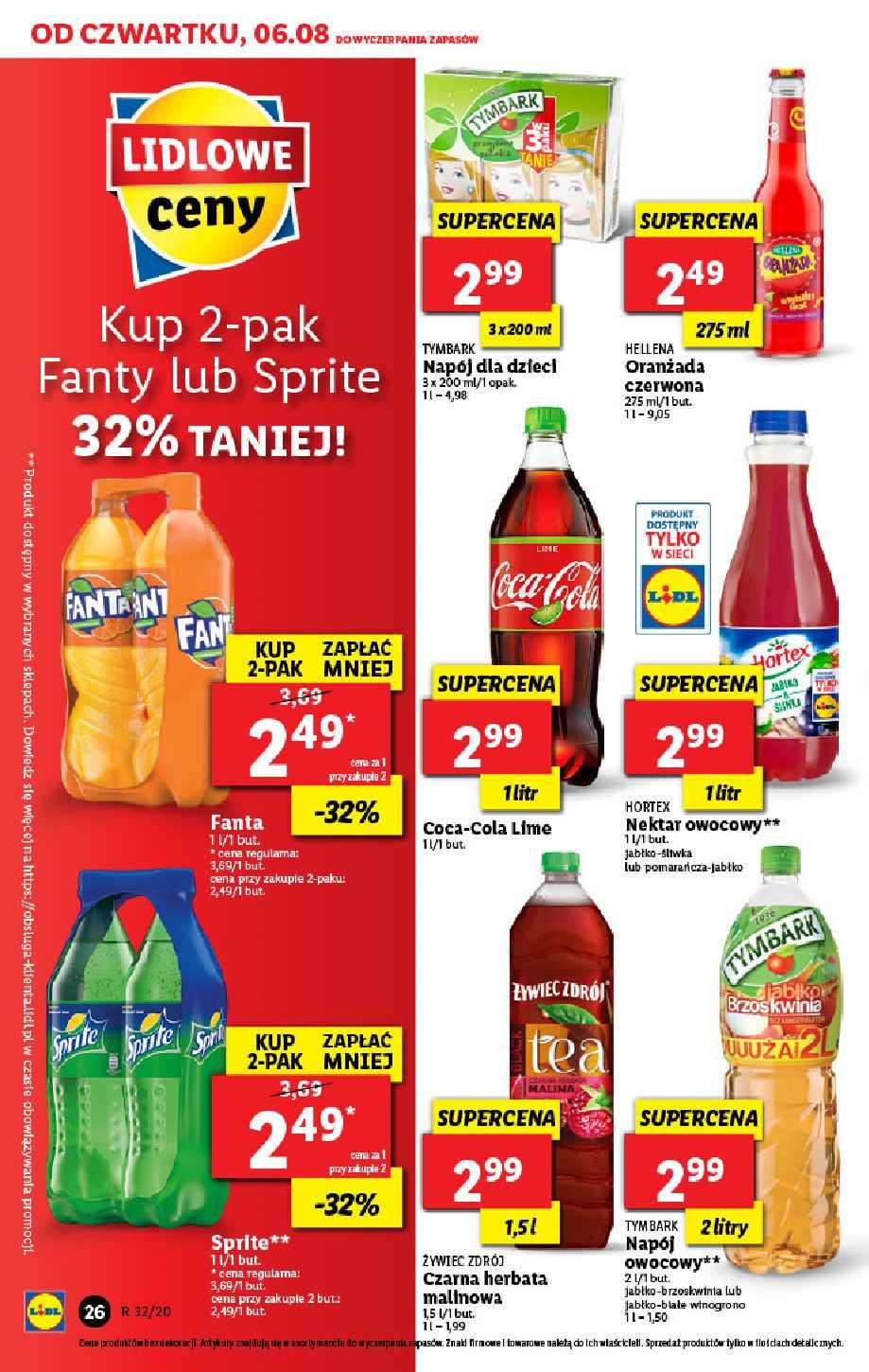 Gazetka promocyjna Lidl do 08/08/2020 str.26