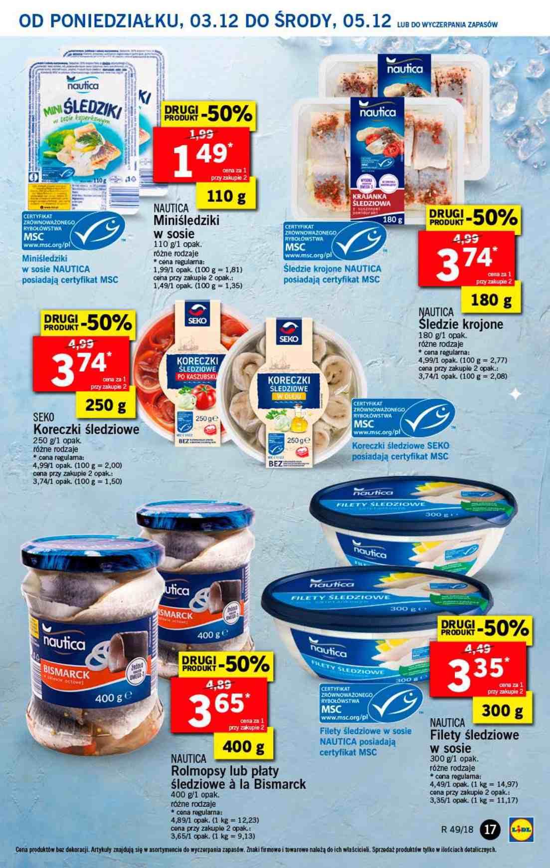 Gazetka promocyjna Lidl do 05/12/2018 str.17