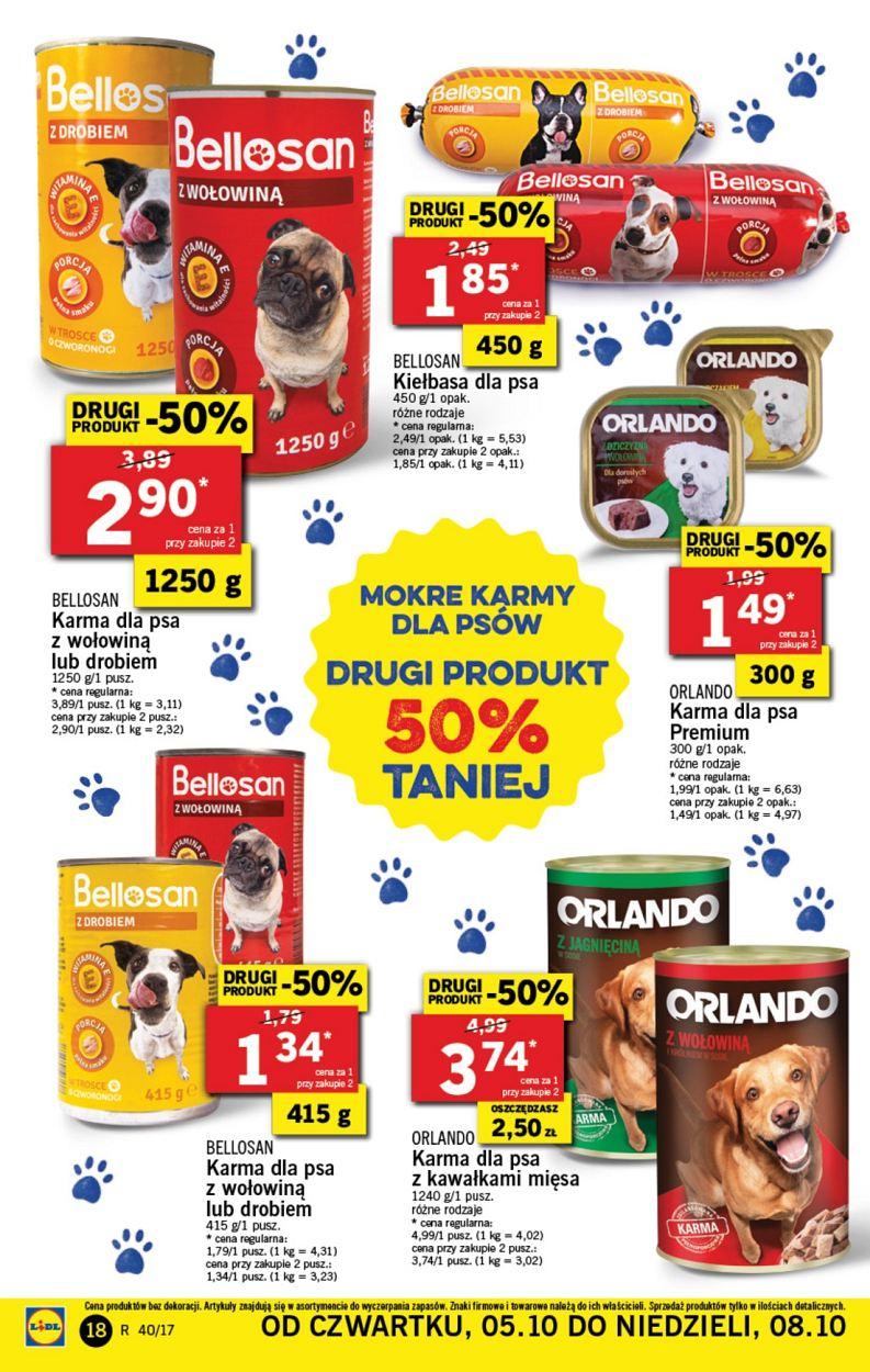 Gazetka promocyjna Lidl do 08/10/2017 str.18