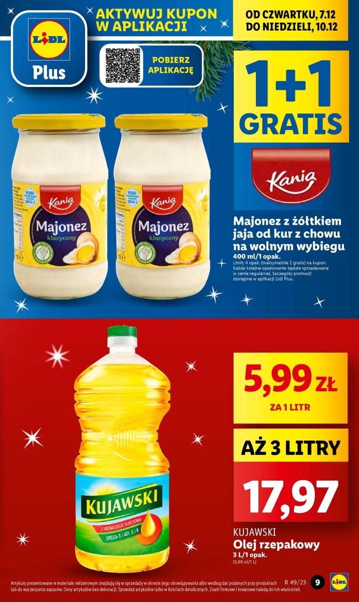 Gazetka promocyjna Lidl do 10/12/2023 str.9