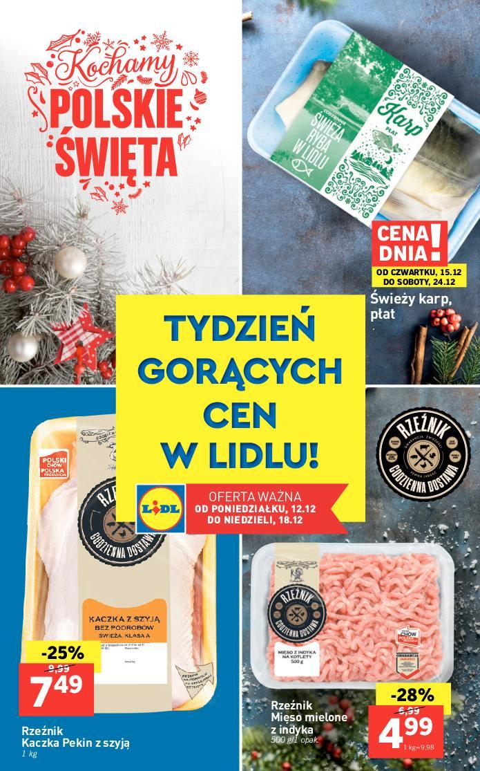 Gazetka promocyjna Lidl do 18/12/2016 str.0