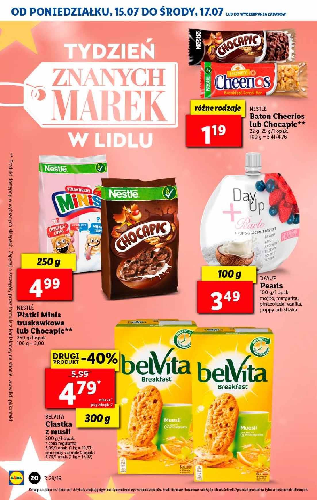 Gazetka promocyjna Lidl do 20/07/2019 str.20