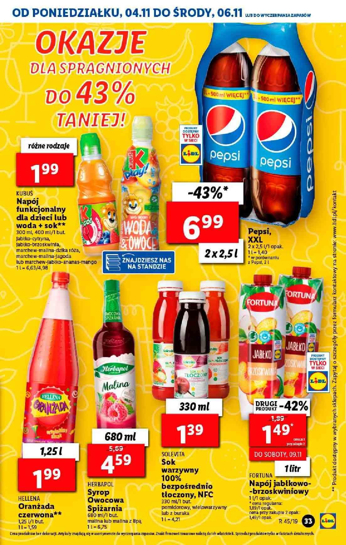 Gazetka promocyjna Lidl do 06/11/2019 str.33