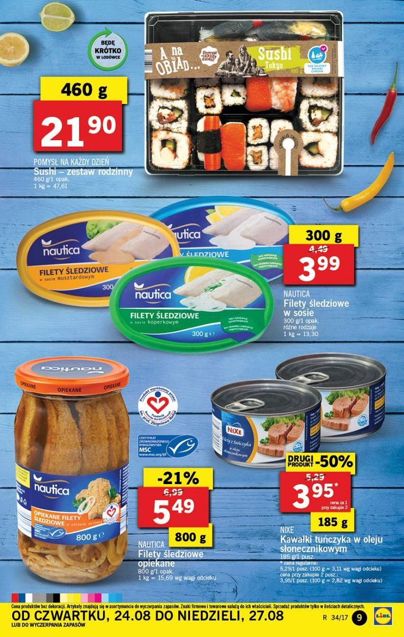 Gazetka promocyjna Lidl do 27/08/2017 str.9