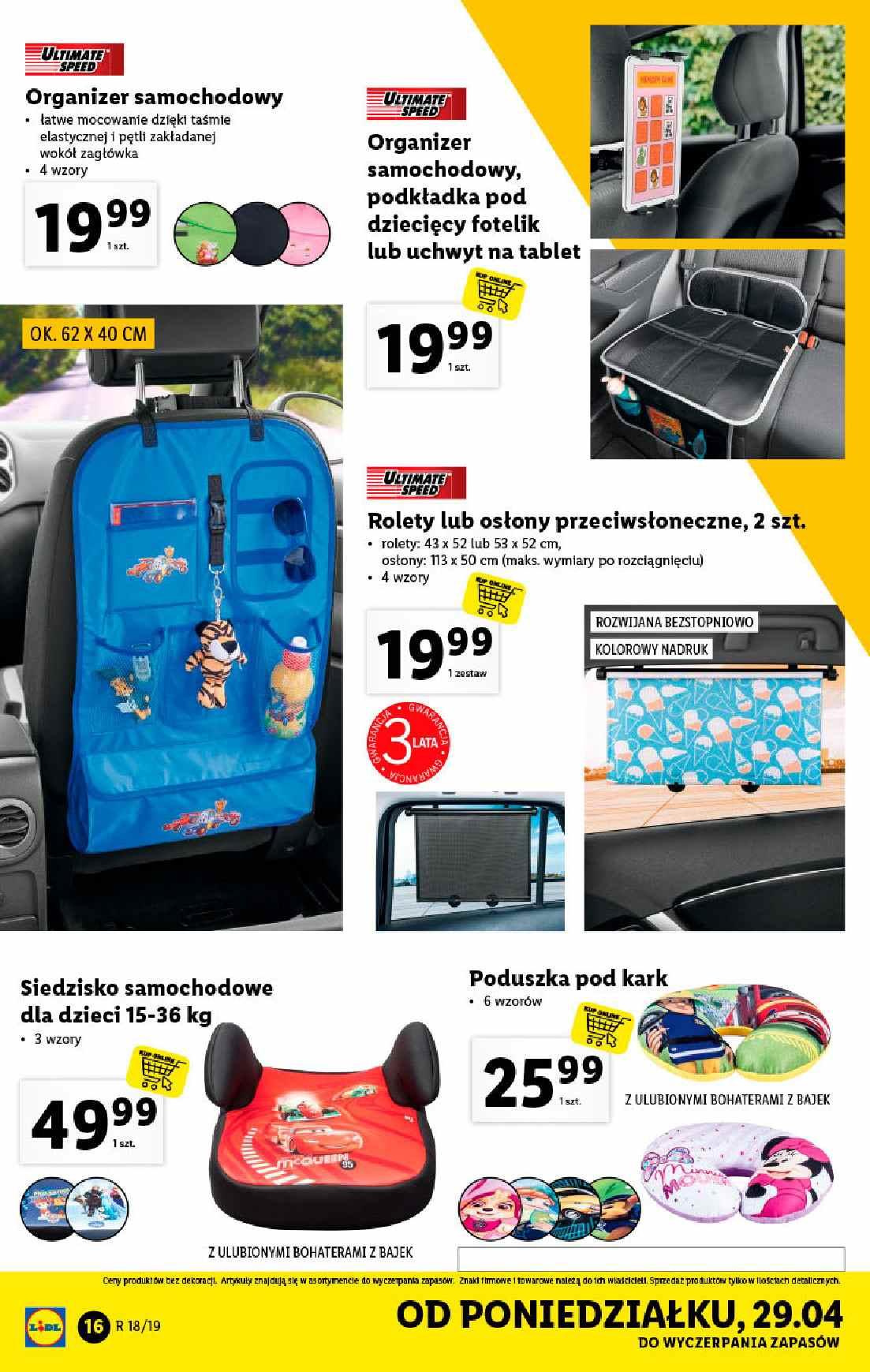 Gazetka promocyjna Lidl do 04/05/2019 str.16