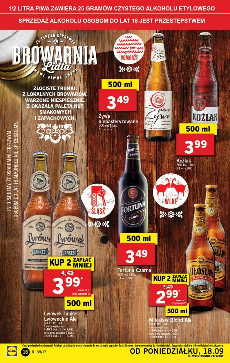 Gazetka promocyjna Lidl do 24/09/2017 str.16