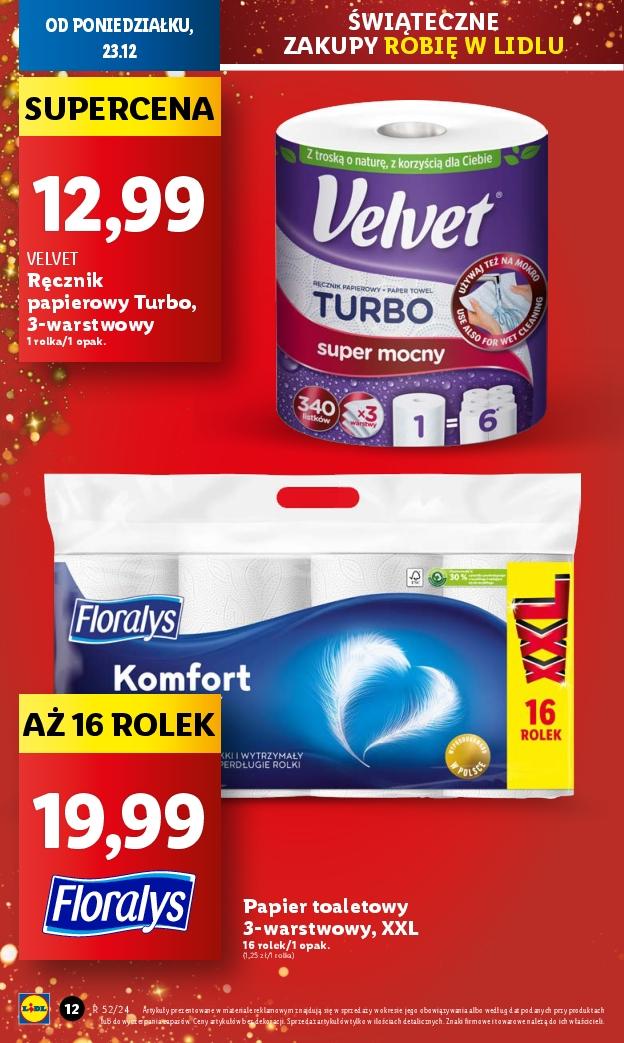 Gazetka promocyjna Lidl do 24/12/2024 str.12