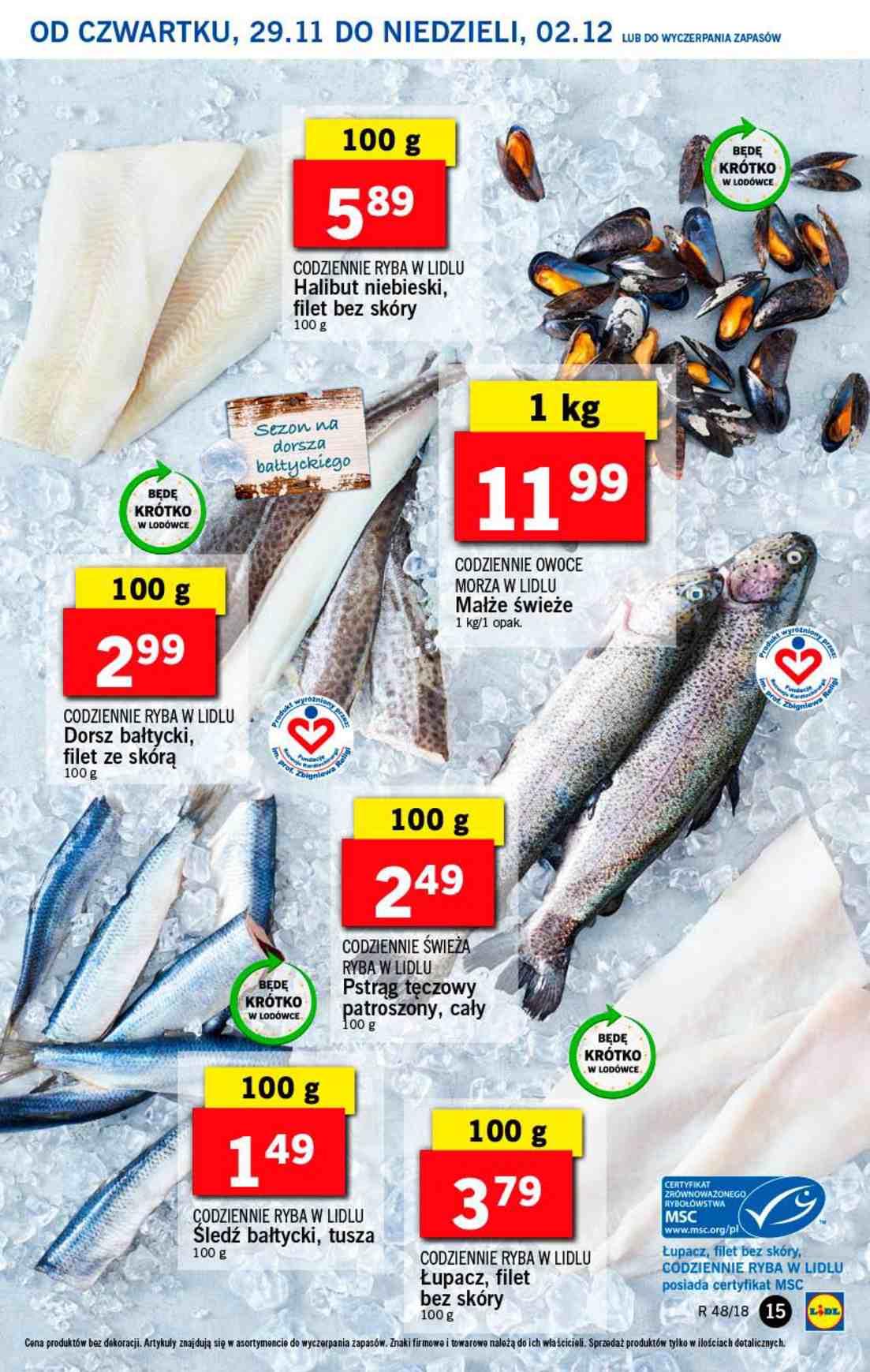 Gazetka promocyjna Lidl do 02/12/2018 str.15