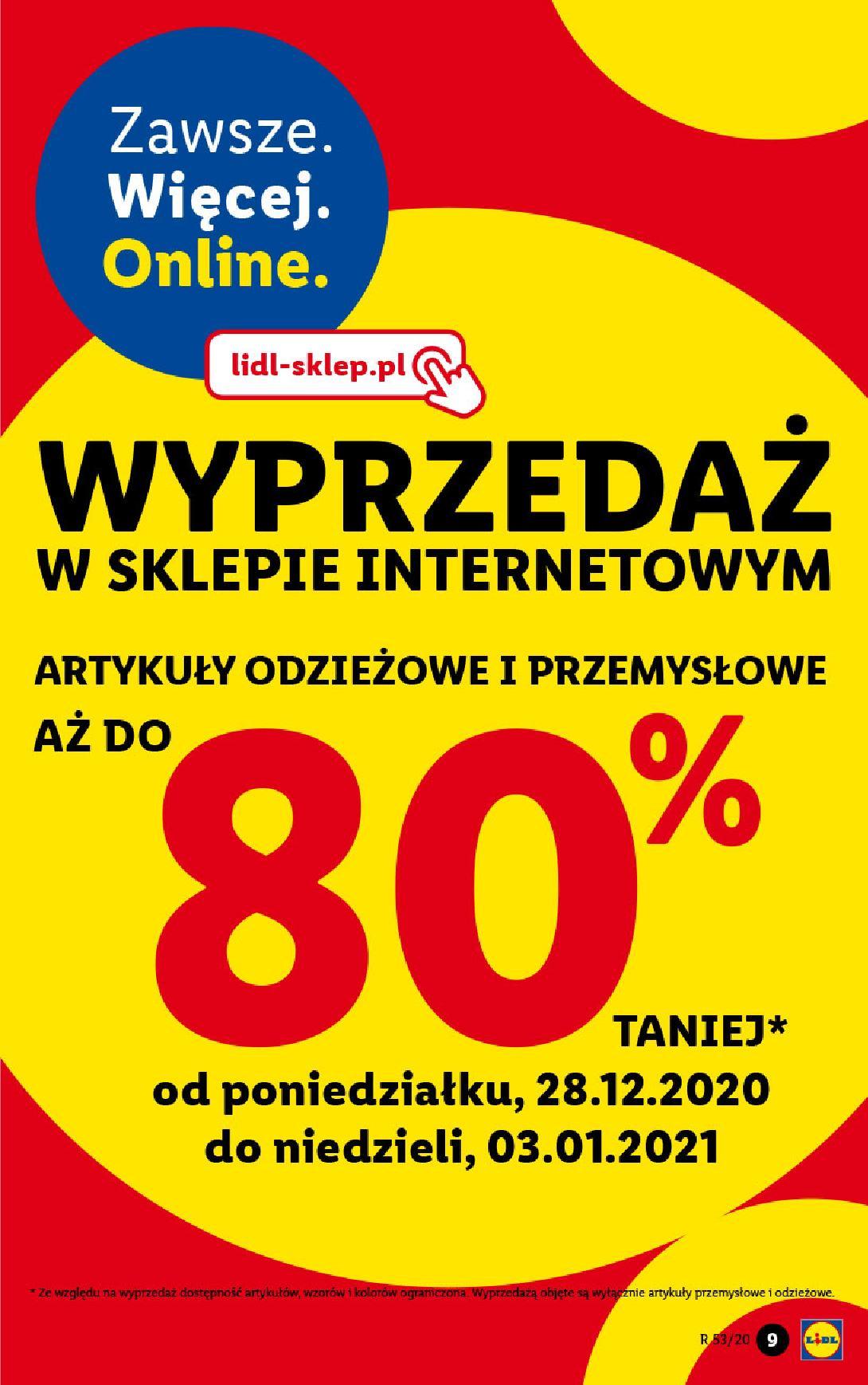 Gazetka promocyjna Lidl do 02/01/2021 str.9