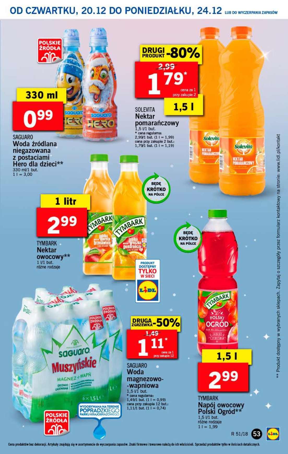 Gazetka promocyjna Lidl do 23/12/2018 str.53