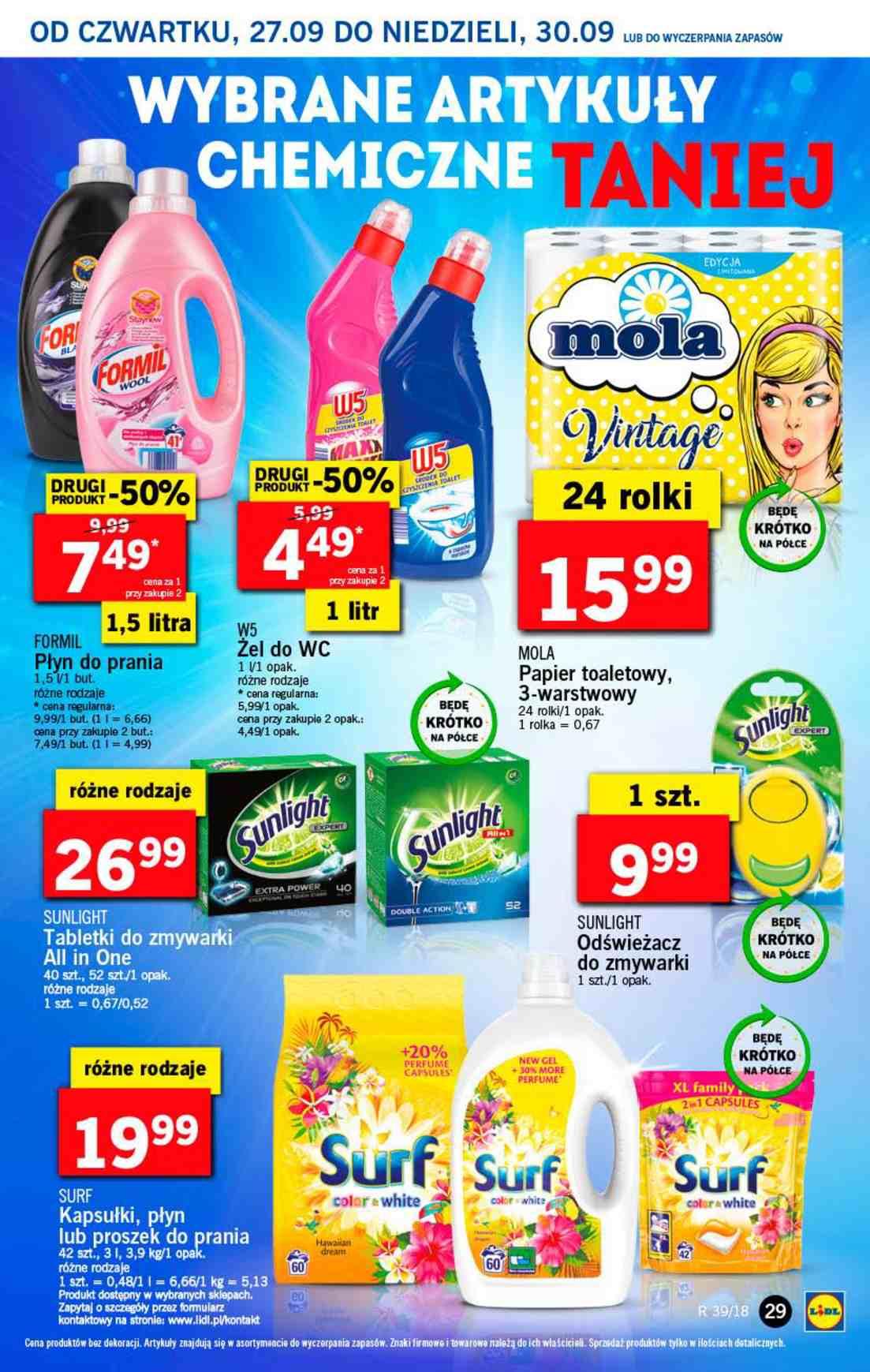 Gazetka promocyjna Lidl do 30/09/2018 str.29