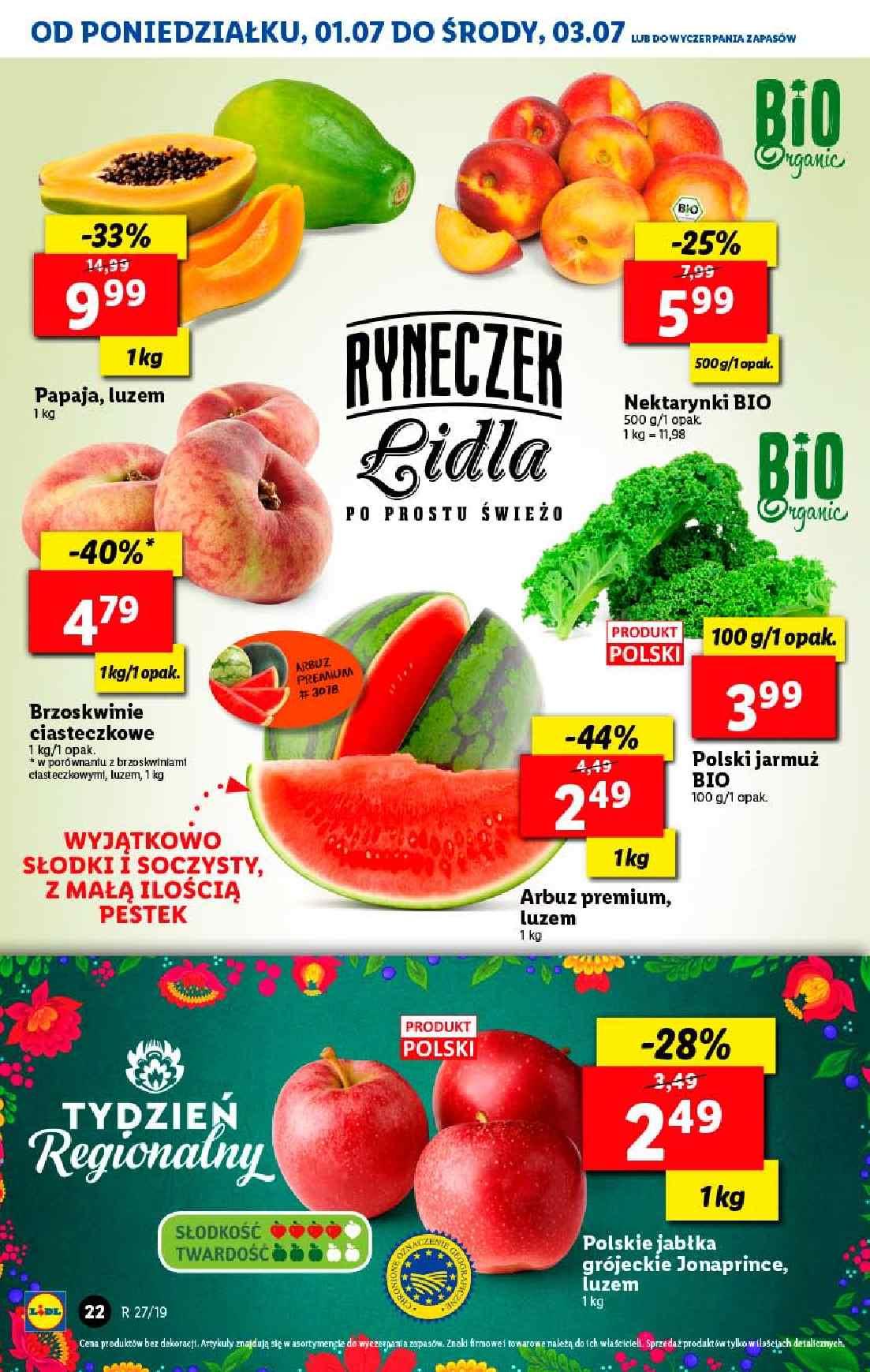 Gazetka promocyjna Lidl do 03/07/2019 str.22