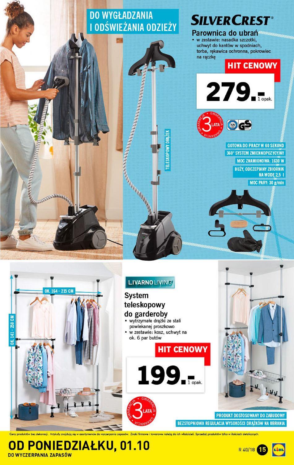 Gazetka promocyjna Lidl do 07/10/2018 str.15