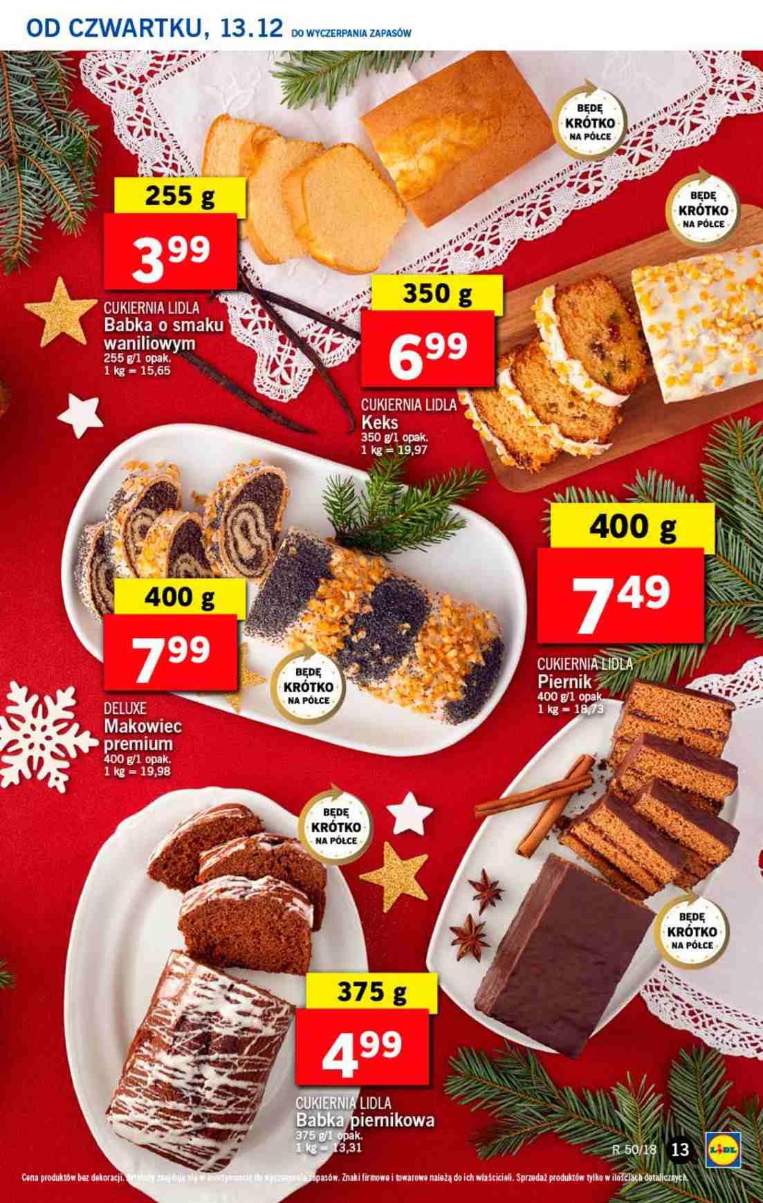 Gazetka promocyjna Lidl do 16/12/2018 str.13