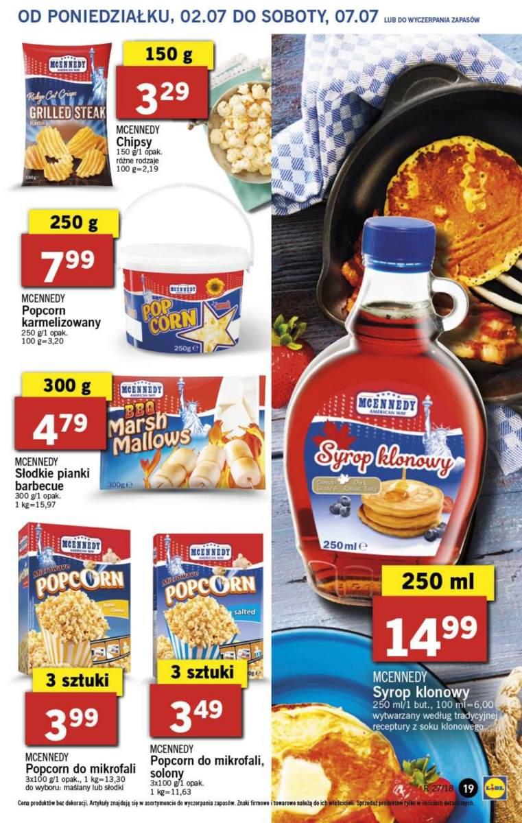 Gazetka promocyjna Lidl do 04/07/2018 str.19