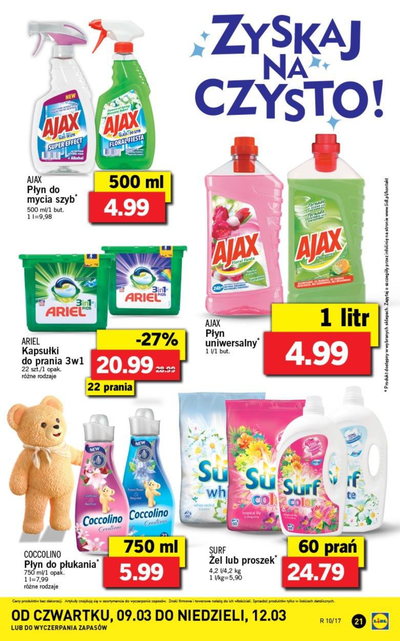 Gazetka promocyjna Lidl do 12/03/2017 str.21