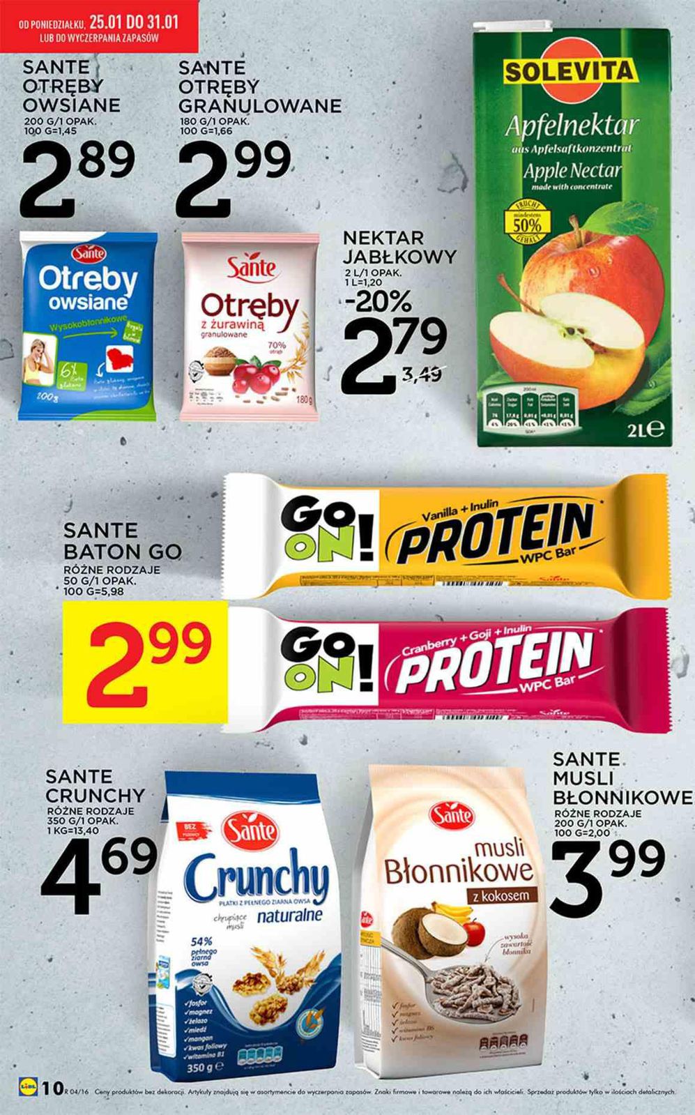 Gazetka promocyjna Lidl do 31/01/2016 str.10